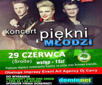 Koncert zespołu Piękni i Młodzi