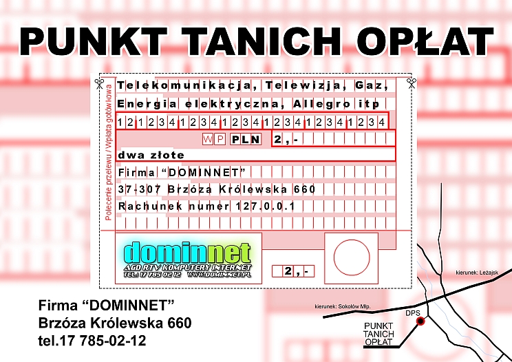 Zdjęcie oferta PUNKT OPŁAT